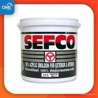 ราคา สีน้ำเซฟโก้ Sefco สีขาว 111 สีทาบ้าน ขนาด 3 5 ลิตร สีน้ำ ทาได้ทั้งภายในและภายนอก (16762253800)