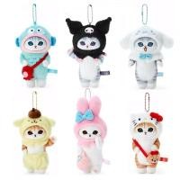 ราคา แมวฉลามญี่ปุ่น Sanrioแบรนด์ร่วม Kuromi Melody Cinnamon Dog Ugly Fish Fish Monster Plush พวงกุญแจจี้ (27705200975)