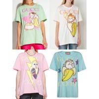 ราคา สด ผ่อน Gucci x Bananya T Shirt เลือกสีด้านใน กรุณาทักแชทเพื่อเช็คสต็อคก่อนกดสั่งนะคะ (22789359442)