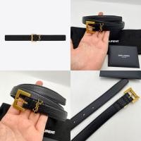 ราคา YSL Belt Leather Skinny อะไหล่ทอง เลือกด้านใน (15599537321)