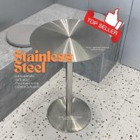 ราคา JIPATACHOBSHOP stainless table โต๊ะสแตนเลส โต๊ะคาเฟ่ โต๊ะร้านกาแฟ ร้านอาหาร โต๊ะเหล็ก (20561606901)