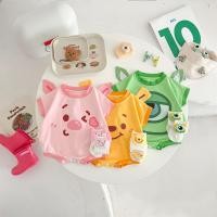 ราคา NT baby สินค้า พร้อม ส่ง ชุดเด็กผู้ชาย เด็กผู้หญิง เสื้อผ้าเด็กอ่อน จั๊มสูทรอมเปอร์ แขนสั้น บอดี้สูทลายการ์ตูน หลากสี (21892915008)