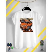ราคา เสื้อสกรีนสายซิ่ง Racing รถเก๋งสายซิ่ง สีสดๆ ลายชัดๆ (22321603006)