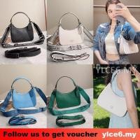 ราคา Hobo Crossbody With Signature Canvas Detail CJ842 ผู้หญิง หนังวัว กระเป๋า Coac h กระเป๋าสะพายข้าง ซิปเดียว (25358420508)