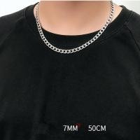 ราคา AA06 สร้อยstainless steel สร้อยคอผู้ชาย สร้อยคอหญิง (22586242609)