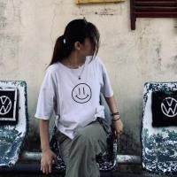 ราคา เสื้อยืด ขายดีที่สุด มินิมอล น่ารัก แขนสั้น แฟชั่นสไตล์เกาหลี เสื้อสาวอวบอ้วน ใส่สบาย สกรีนสวย (29355302408)