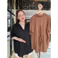 ราคา E23 เสื้อเชิ้ตแขนสั้นผูกหลัง ดีเทลติดเพชร วิ๊งๆ ใส่สวยมาก เนื้อผ้าดีมาก ใส่สบายไม่ร้อน อก48 ยาว28 (27304726925)
