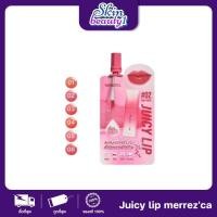 ราคา แบบซอง 1 ซอง Merrezca Juicy Lip Tint ลิปถังหูลู่ เมอเรสก้า ลิปทินท์ ริมฝีปากอวบอิ่ม ฉ่ำวาว 2 ml ML11 (27654821375)