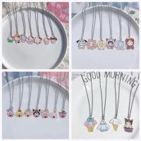 ราคา น่ารักๆอนิเมะายจี้การ์ตูนสร้อยคอโซ่โลหะ sanrio kuromi my melody hello kitty Cinnamoroll ระลึกของขวัญปัจฉิมให้วันเกิดเให้เพื่อนของที่ระลึกราคาถูก คิตตี้ คุโรมิ เคสมายเมโลดี้ ซานริโอ้ ของใช้ สร้อยคอเด็ก