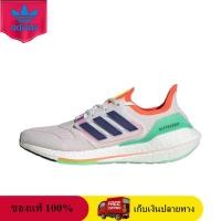ราคา ของแท้ 100 adidas Ultra Boost 22 Crystal White Legacy Indigo Turbo GY8688 Sneaker รองเท้าผู้ชายและผู้หญิง (25901971040)