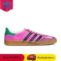 ราคา ของแท้ 100 Gucci x adidas Gazelle Pink Velvet HQ8852 HQ7084 Sneaker รองเท้าผู้ชายและผู้หญิง (25367380934)