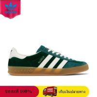 ราคา ของแท้ 100 Gucci x Adidas Gazelle Green Suede 707848 9STU0 3170 Sneaker รองเท้าผู้ชายและผู้หญิง (24517379565)