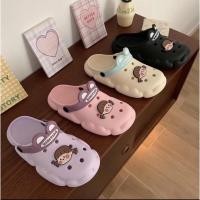 ราคา รองเท้าหัวโตผู้ใหญ่ เมโลดี้ สีพาสเทล น่ารักสุดๆ รองเท้าแตะกันน้ำ รองเท้าแตะยางนิ่มแบบสวมรัดส้น นิ่มใส่สบาย (14925765178)