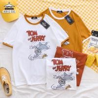 ราคา เสื้อคู่ เสื้อคู่โปโลลายทอมเจอรี่วิ่งไล่ (20971878462)