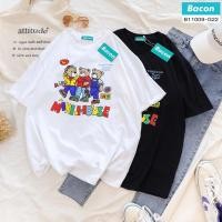 ราคา เสื้อยืดoversize ลายหมี3ตัว miki house (17085249887)