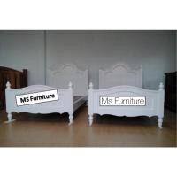 ราคา เตียงนอนเจ้าหญิงไม้สักทองแก่ ขนาด3 5ฟุต (2312091793)