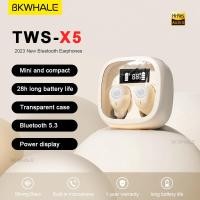 ราคา Bkwhale TWS X5 หูฟังบลูทูธไร้สาย สเตอริโอ พร้อมไมโครโฟน (24859582574)