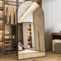 ราคา MOOM กระจกเงา แบบเต็มตัว สีดำ 170 60 ซม กระจกเต็มตัว ติดเพดาน และผนัง กระจกยาวเต็มตัว ขอบโลหะ พร้อมขาตั้ง กระจกกันระเบิด กระจกยาว (27305384259)