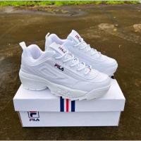 ราคา รองเท้าผ้าใบ FILA สีขาว ส้นตึกใส่สบาย ฟิล่าสีดำ (21892125785)