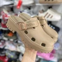 ราคา เสริมส้น รองเท้าแตะเสริมส้นผู้หญิง Charles Keith Mae Buckled Platform Mules ใส่สบายพื้นนุ่ม (24805187555)