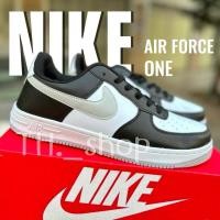 ราคา มีใบเซอร์ รองเท้าผ้าใบ Air Force 1 พื้นโลโก้ ไนกี้แอร์ฟอสวัน พร้อมกล่อง (24683464309)