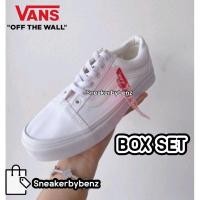 ราคา รองเท้าผ้าใบ Vans OldSkool White Original พร้อมกล่อง Made in Vietnam รองเท้าผ้าใบแวนโอลสคูล (2959637948)