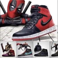 ราคา รองเท้าหุ้มข้อ Nike Air Jordan high x Marvel รองเท้าผ้าใบหุ้มข้อ ผู้ชาย เท่ใส่สบายรุ่นฮิต (23882011991)
