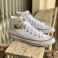ราคา มีกล่อง รองเท้าผ้าใบคอนเวิร์สหุ้มข้อ รองเท้าผ้าใบหุ้มข้อ Converse AllStar Hi ใส่สบาย (18135750780)