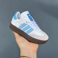 ราคา มีกล่อง รองเท้าเด็ก Adidas SAMBA รองเท้าผ้าใบเด็ก อดิดาสแซมบ้า มีกล่อง (29854731531)