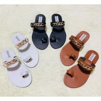 ราคา รองเท้าแตะ หนีบโป้ง หน้าโซ่ (25572528965)