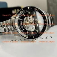 ราคา Pre R8823140002 44mm Mens Sfida Automatic Watch Maserati นาฬิกาผู้ชาย (4965994903)