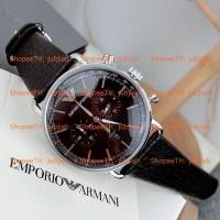 ราคา Pre AR11105 AR11106 AR11107 AR11123 AR11144 AR11168 AR11202 43mm Aviator Mens Watch Emporio Armani นาฬิกาผู้ชาย (964706084)