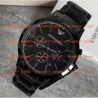 ราคา Pre AR2485 AR2486 AR2504 AR2505 AR11047 AR11076 AR11077 43mm Mens Watch Emporio Armani นาฬิกาผู้ชาย (949407379)
