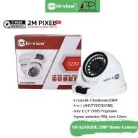 ราคา HI VIEW CCTV AHD 1080Pกล้องวงจรปิด2ล้านพิกเซล รุ่นHA 524D20E Dome Camera (7433868957)