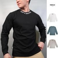 ราคา IBEROZ เสื้อแขนยาว แนวสตรีท แขนจั๊ม สกรีนคอ รุ่นJ RAWNECK (8113417341)