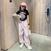 ราคา ชุดเสื้อยืดลําลอง ทรงหลวม สําหรับเด็กผู้หญิง อายุ 5 6 7 8 9 10 11 12 13 14 ปี 2024 (23363944961)