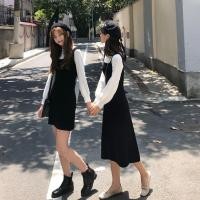 ราคา HMH เสื้อผ้าแฟชั่นเกาหลี พร้อมส่งเดรสไหมพรมแขนยาว มีตัวสั้นและตัวยาว ทรงสวยมากก เสื้อผ้าแฟชั่นเกาหลีผู้หญิง มีสไตล์ (9752374887)