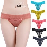ราคา กางเกงชั้นในลูกไม้จีสตริง เซ็กซี่G String ZH 200 (10358733827)