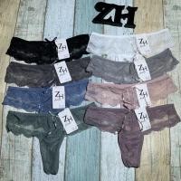 ราคา กางเกงชั้นในลูกไม้จีสตริงเซ็กซี่G String ZH 190 (12404274883)