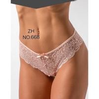 ราคา กางเกงชั้นในจีสตริงลูกไม้Sexy G String ZH 668 (3647098622)