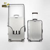 ราคา ตัวป้องกันกระเป๋าเดินทางแบบใส PVC ขนาด 20 24 28 นิ้วผ้าคลุมกระเป๋าเดินทางแบบใสสำหรับกระเป๋าเดินทาง (29702001267)