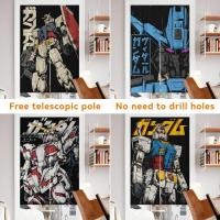 ราคา โมบิลสูทกันดั้ม ม่านประตูแบบไม่ต้องเจาะ การ์ตูนญี่ปุ่น การ์ตูนญี่ปุ่น เด็ก ผ้าม่านห้องนอน ห้องครัว ฉากกั้นห้องน้ำ ผ้าม่านตกแต่ง ด้วยก้านยืดไสลด์ (28600560311)