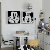 ราคา Carlosa ภาพติดผนัง ภาพวาดตกแต่งบ้าน ภาพแต่งบ้าน รูปการ์ตูนมิกกี้ สำหรับตกแต่งบ้าน (17098097374)