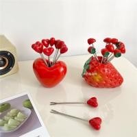 ราคา Dakotask ชุดส้อมผลไม้ 5 ชิ้น ส้อมจิ้มผลไม้ รูปร่างหัวใจ สตรอเบอร์รี่ น่ารัก สแตนเลส ส้อมผลไม้ อเนกประสงค์ (23354207292)