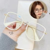 ราคา แว่นสายตาสั้น 50 600 แว่นแฟชั่นทรงเหลี่ยม แว่นผู้หญิง (11963065469)