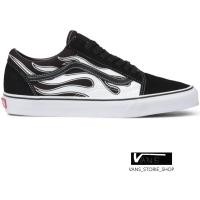ราคา VANS OLD SKOOL FLAME BLACK WHITE สินค้ามีประกันแท้ (13809832300)