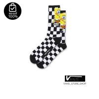 ราคา ถุงเท้าVANS X SPONGEBOB CREW CHECKERBOARD 6 5 9 1P 9 5 13 1P สินค้ามีประกันแท้ (11309229707)