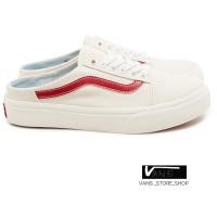 ราคา VANS OLD SKOOL MULE RED TRUE WHITE SNEAKERS JAPAN ไม่มีขายในไทย สินค้ามีประกันแท้ (5754542998)