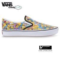 ราคา VANS SLIP ON COMFYCUSH X THE SIMPSONS THE SIMPSONS SPRINGFIELD SNEAKERS สินค้ามีประกันแท้ (5746120799)