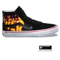 ราคา VANS SK8HI PRO X THRASHER THRASHER BLACK SNEAKERS สินค้ามีประกันแท้ (1130759161)